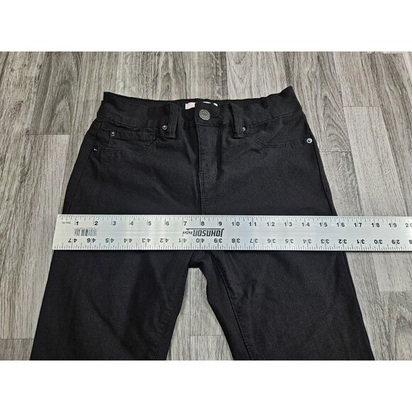 YMI Skinny Jeans Womens Medium Black Stretch Mid Rise 5 Pocket Pants - Picture 8 of 11